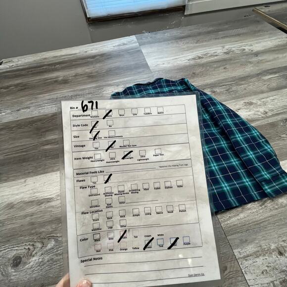 L.L Bean Green Blue Mens L Plaid Tartan Shacket Quilted Lined Button Up Jacket - Picture 8 of 9